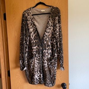 Leopard cardigan